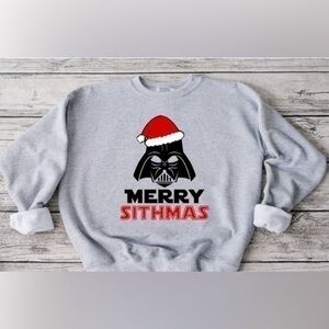 Merry Sithmas Crewneck - gray